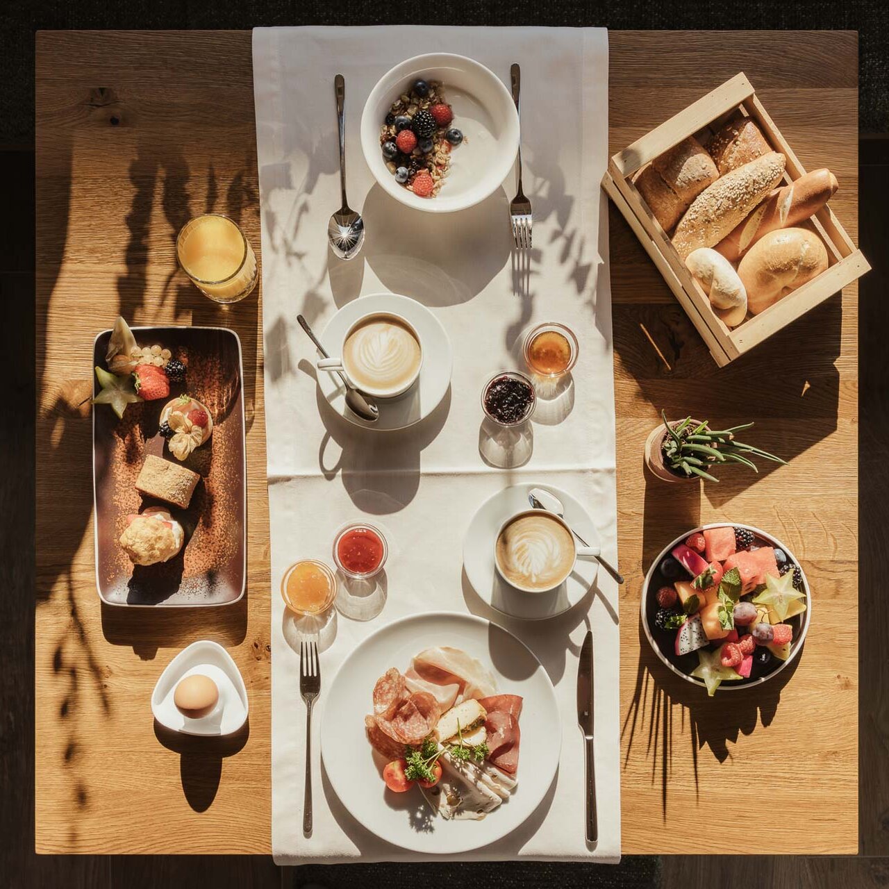 Brunch Breakfast Feldmessner in Reischach Bruneck