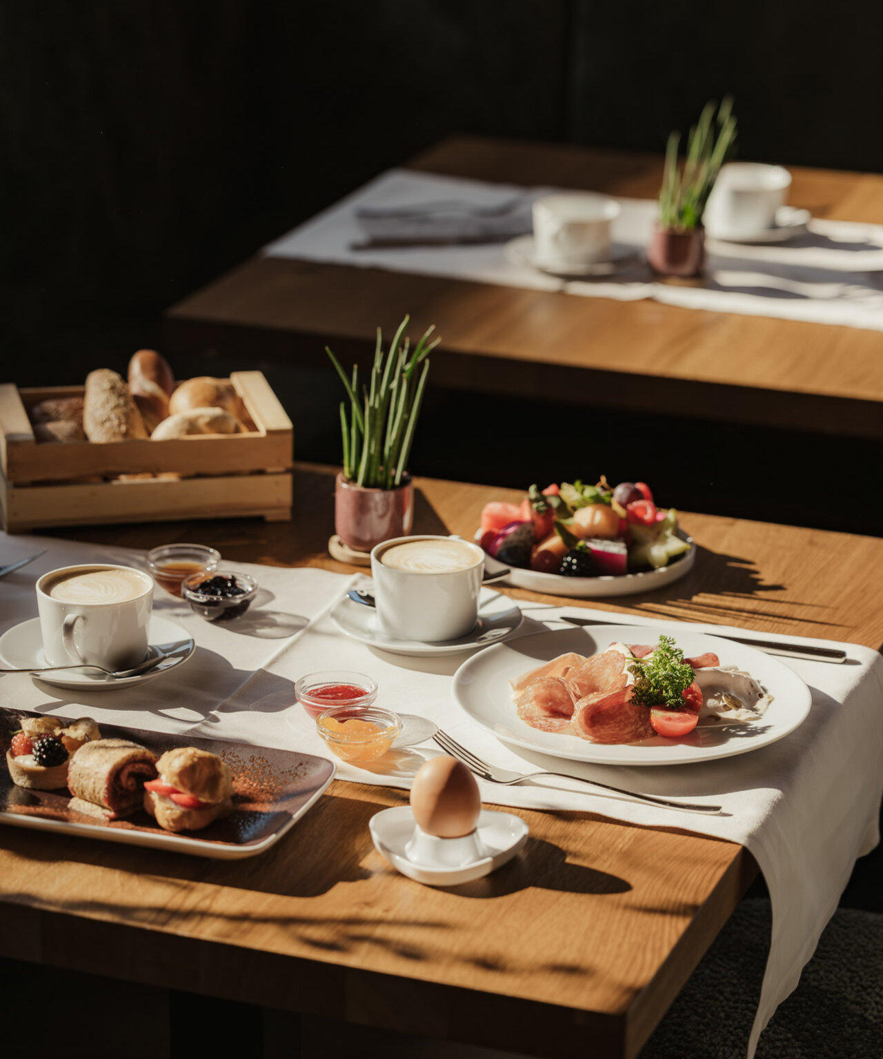 Breakfast Hotel B&B Feldmessner Reischach Kronplatz